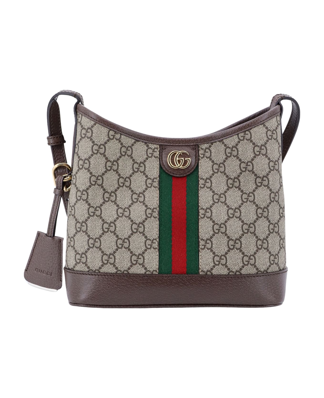 Gucci Ophidia Shoulder Bag - Beige