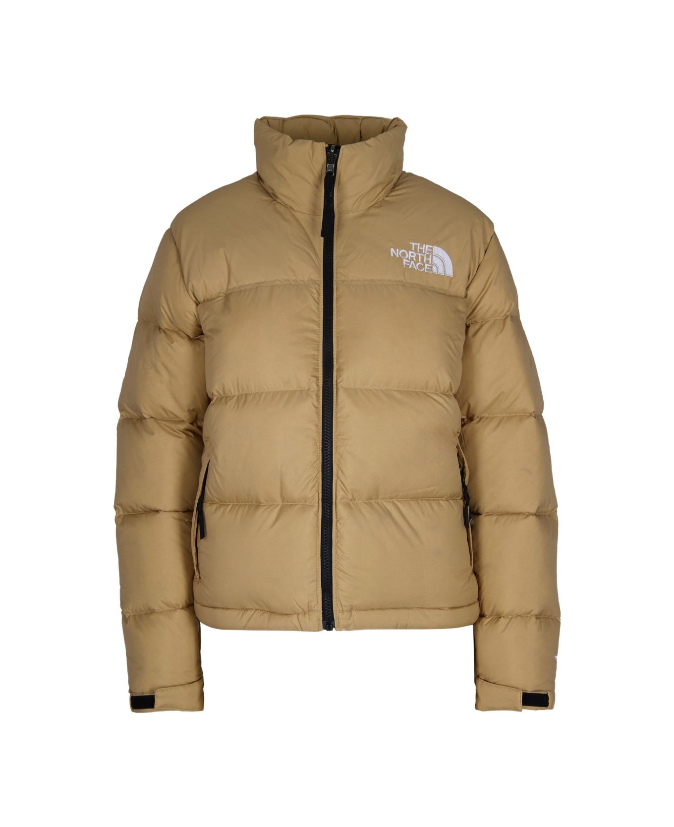The North Face Quilted Khaki Jacket - Beige