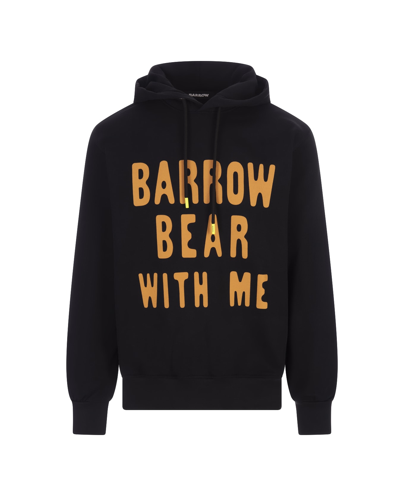 Barrow Black ' Bear With Me' Hoodie - Nero/black