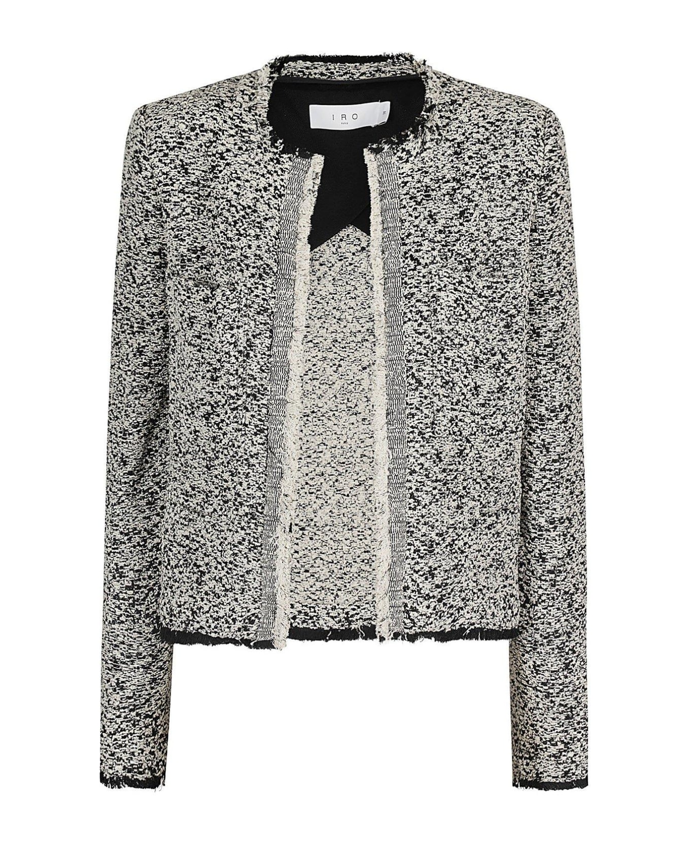 IRO Hazela Open-front Jacket - Black