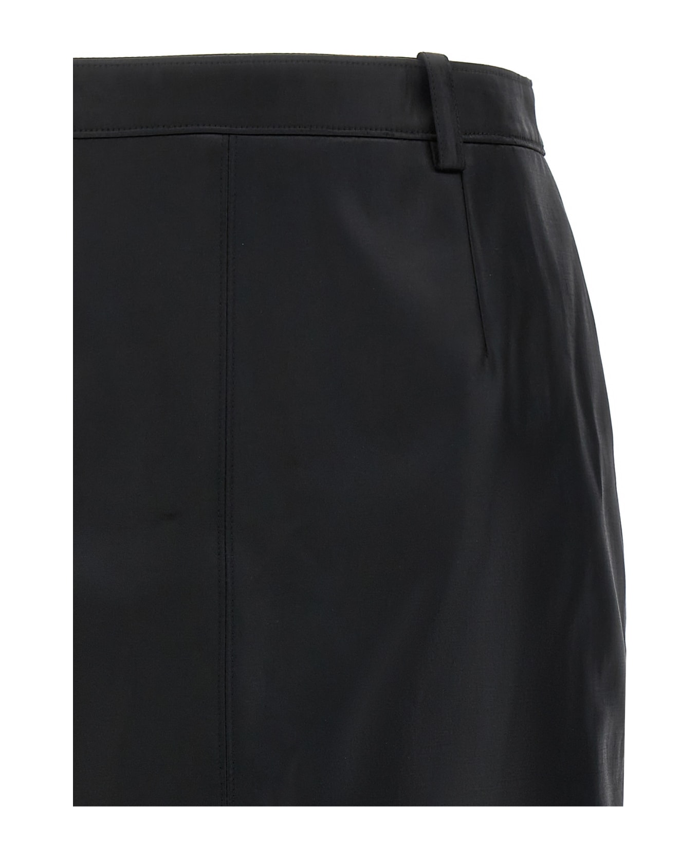 Saint Laurent Gabardine Skirt - Black