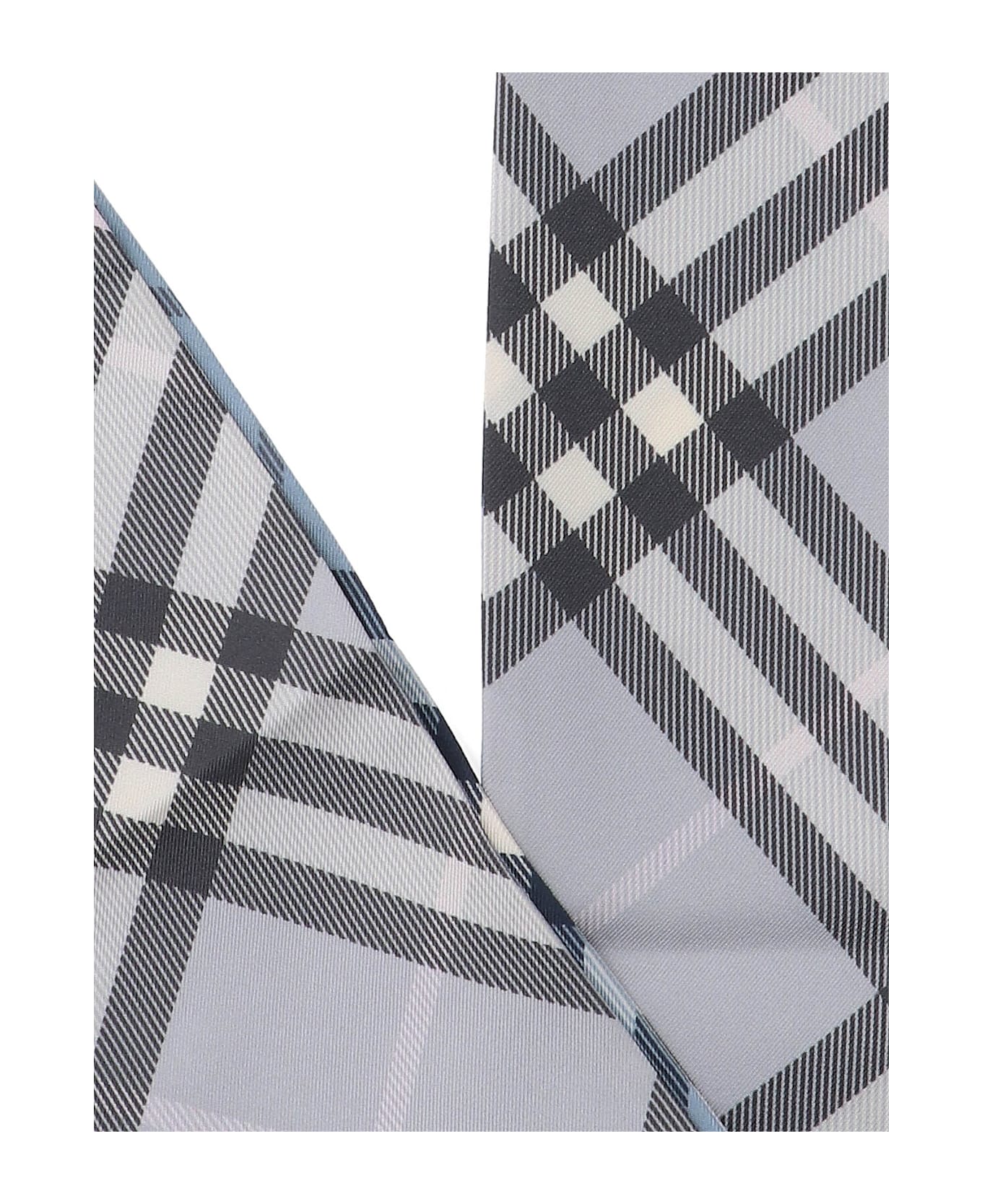 Burberry 
check
 Scarf - Gray