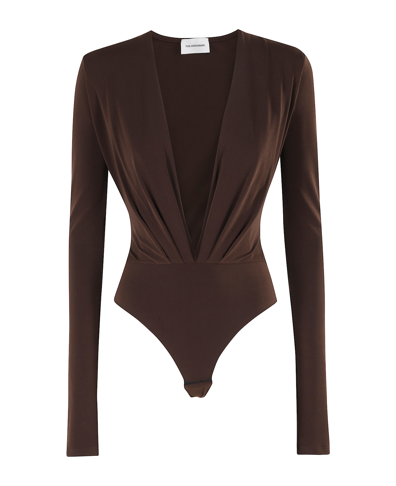 The Andamane Zelda Bodysuit Deep Vneck Bodysuit