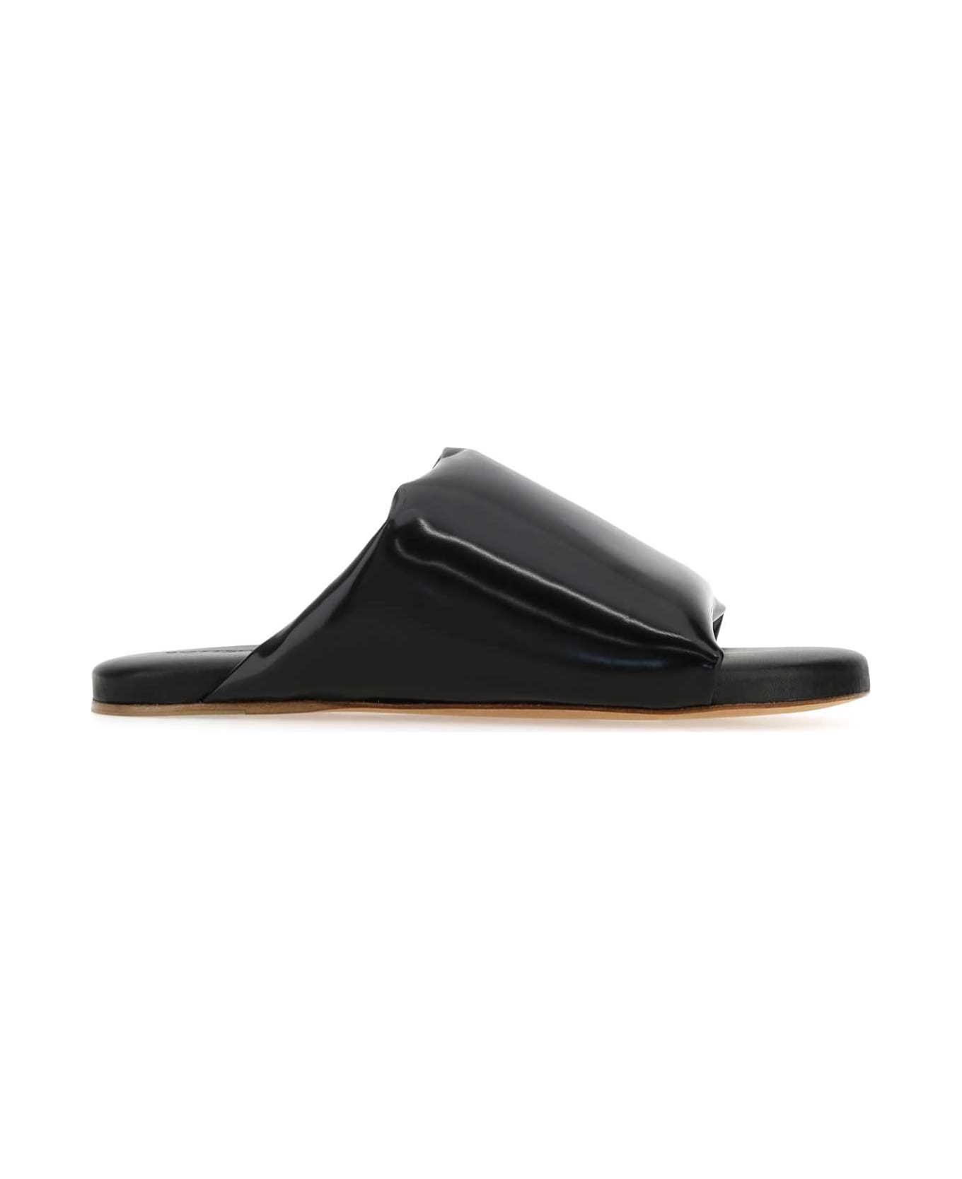 Bottega Veneta Leather Cushion Sandals - 1000