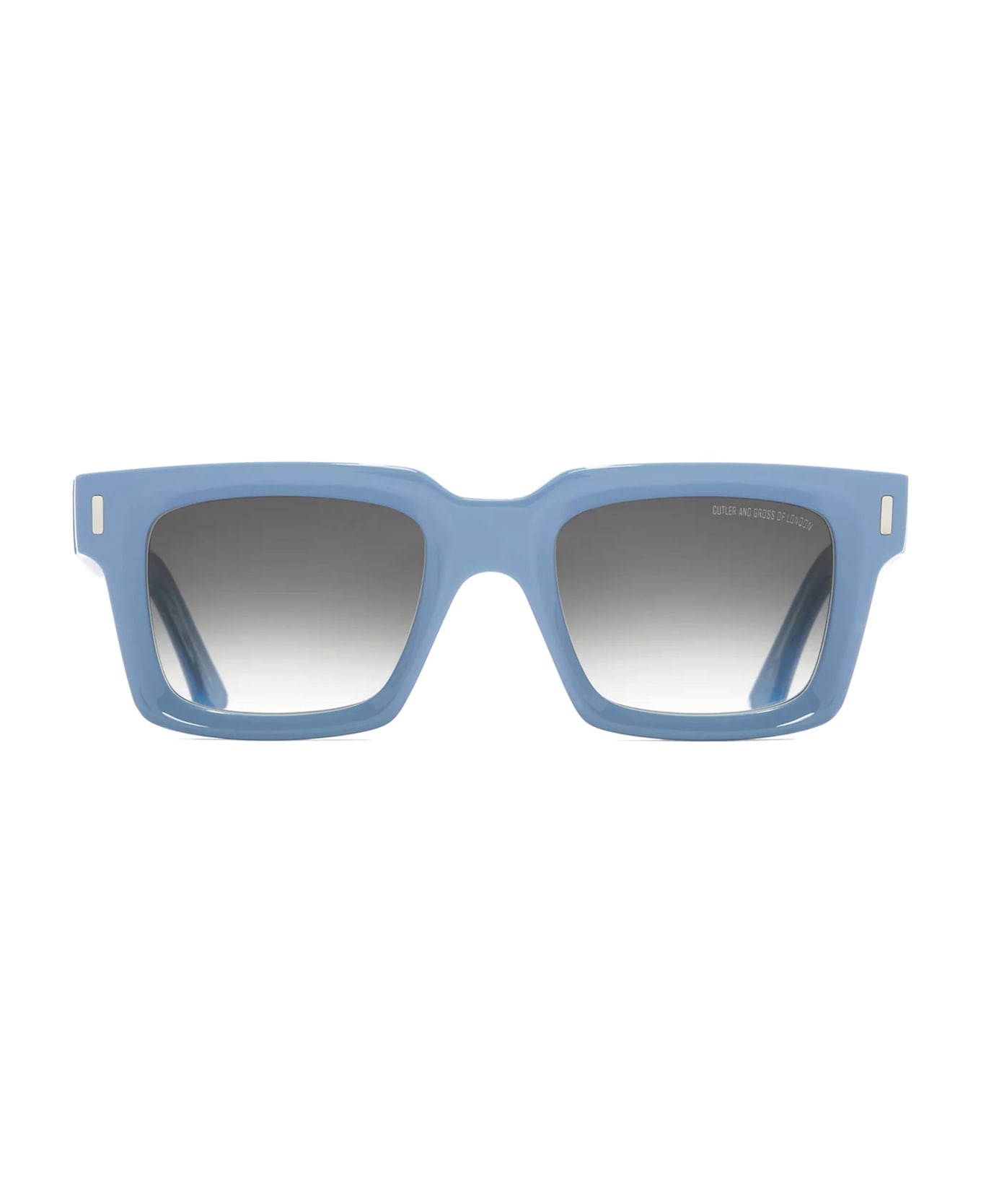 Cutler and Gross 1386 - Solid Light Blue Sunglasses - blue