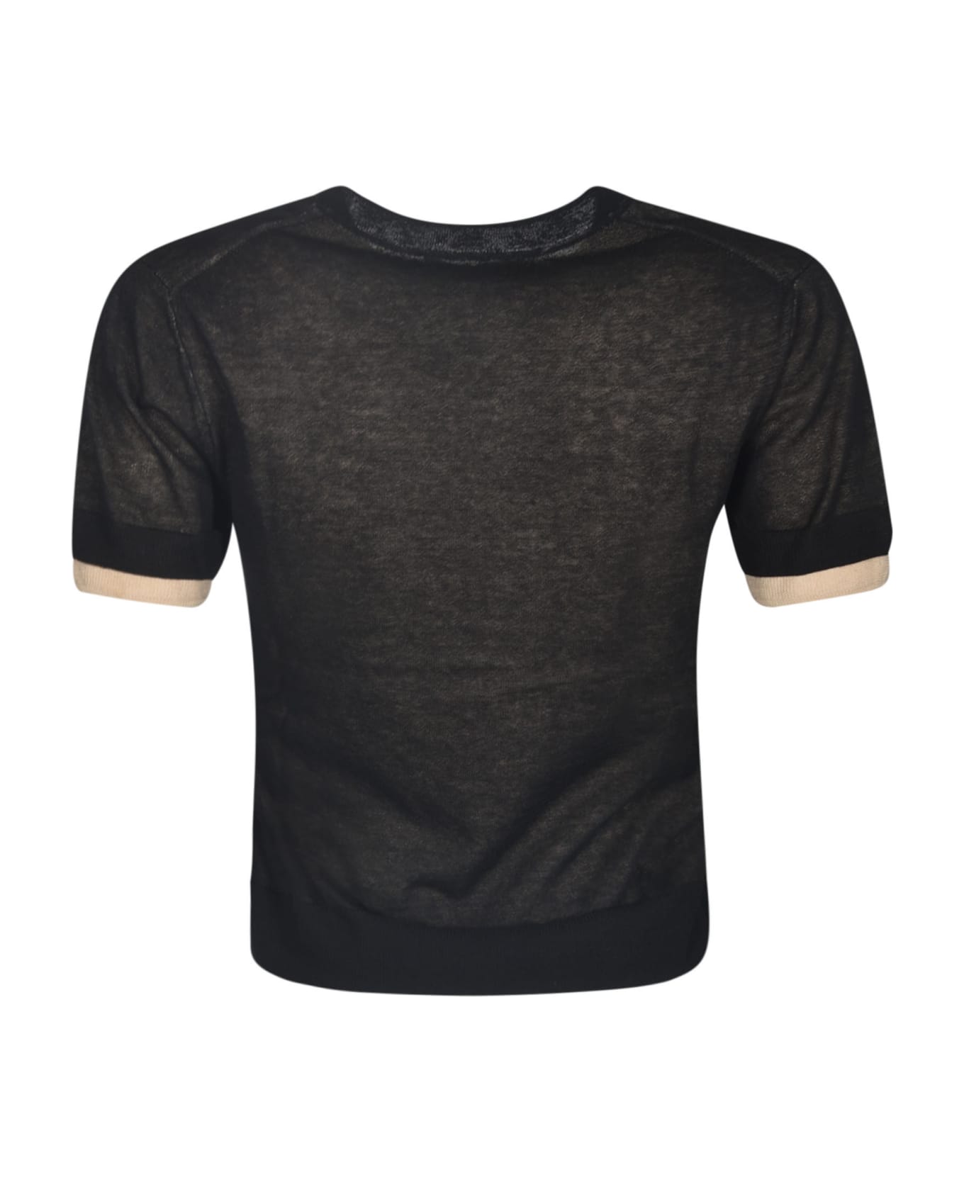 Vince Cropped T-shirt - Nero