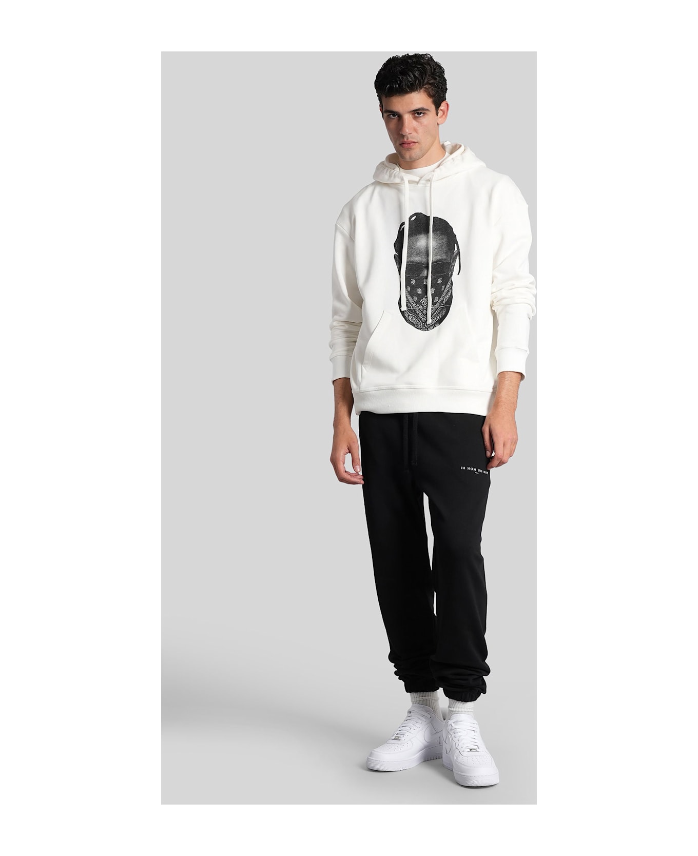ih nom uh nit Sweatshirt In White Cotton - white