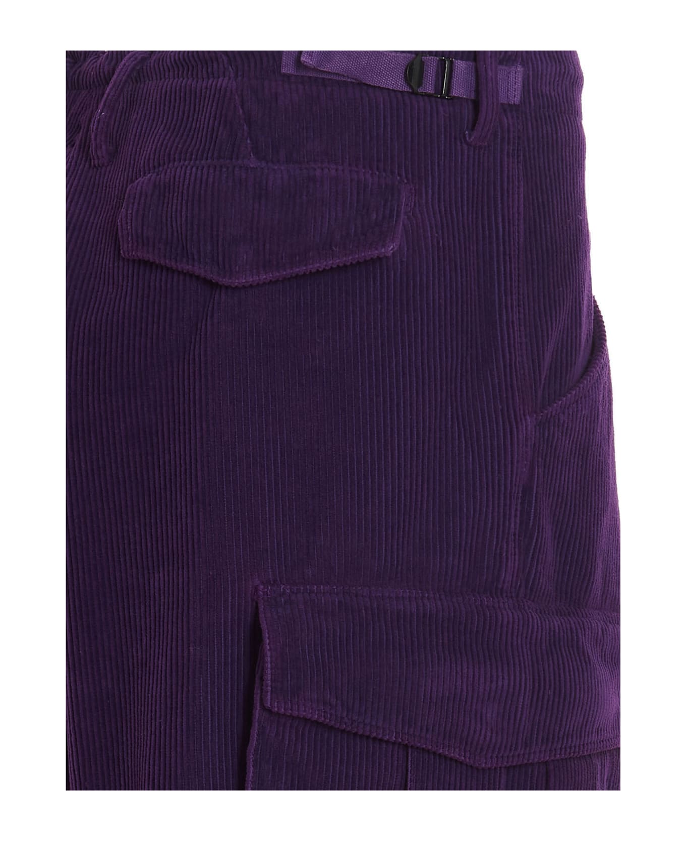 Cellar Door 'cargo C' Trousers - Purple ボトムス