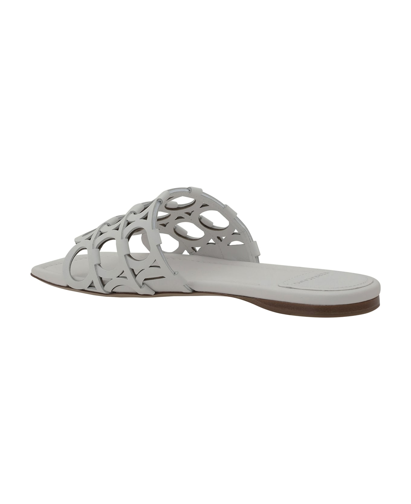 Ferragamo Gancini Pattern Sandals