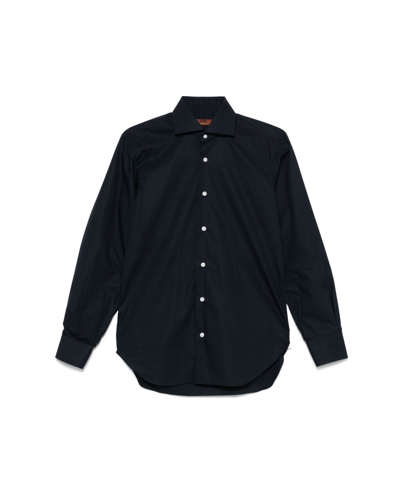 Barba Napoli Barba Poplin Shirt - Blue