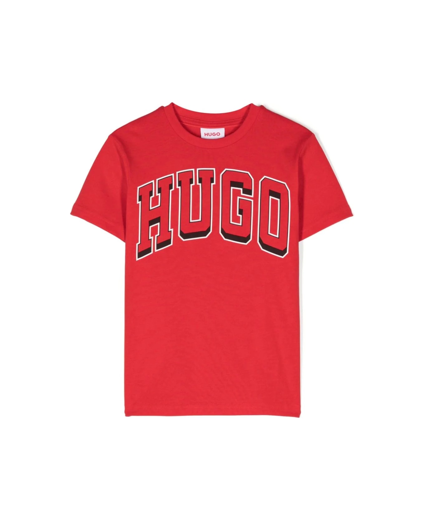 Hugo Boss T-shirt Con Logo - Red Tシャツ＆ポロシャツ