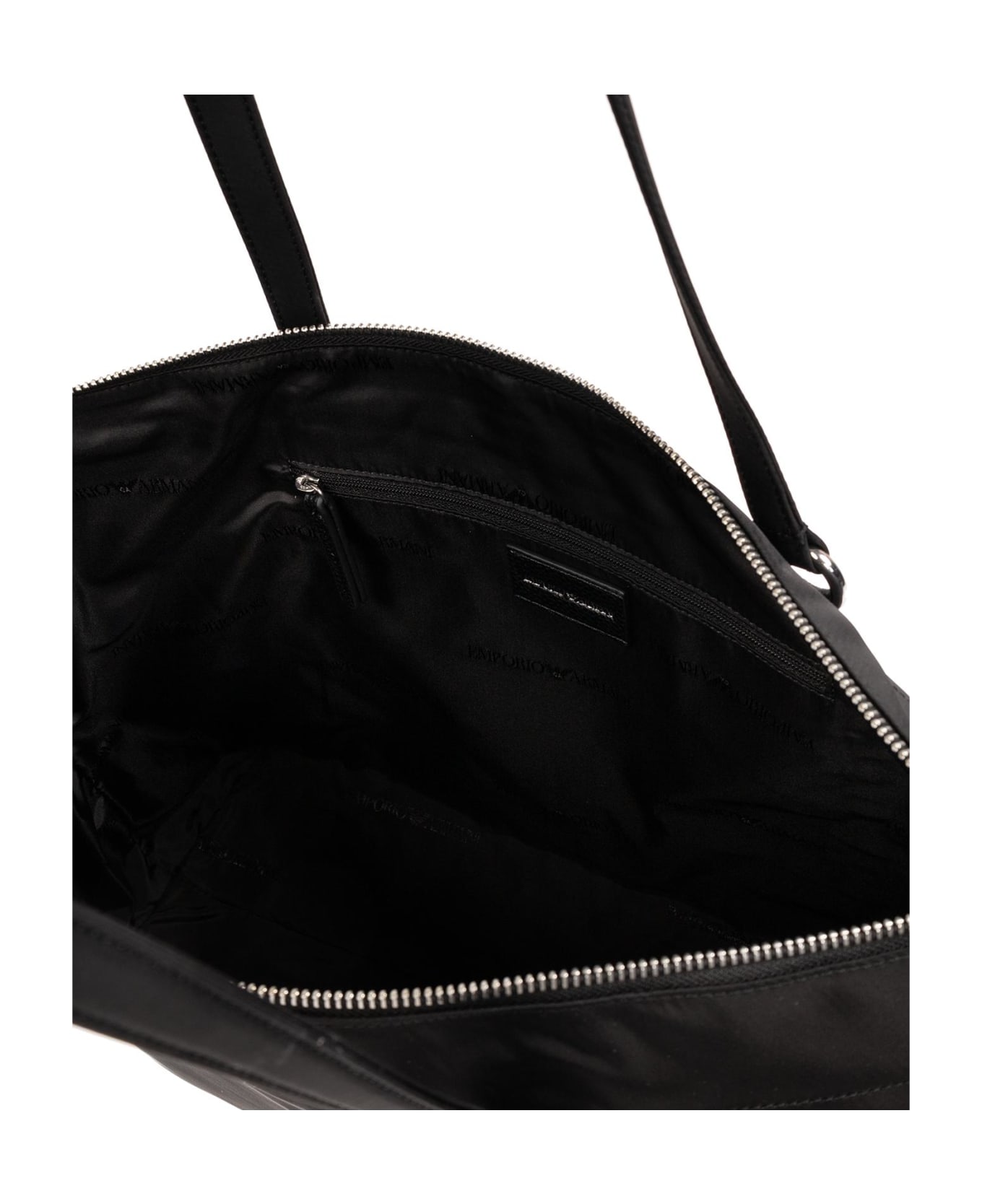 Emporio Armani 'sustainable' Collection Shopper Bag - BLACK