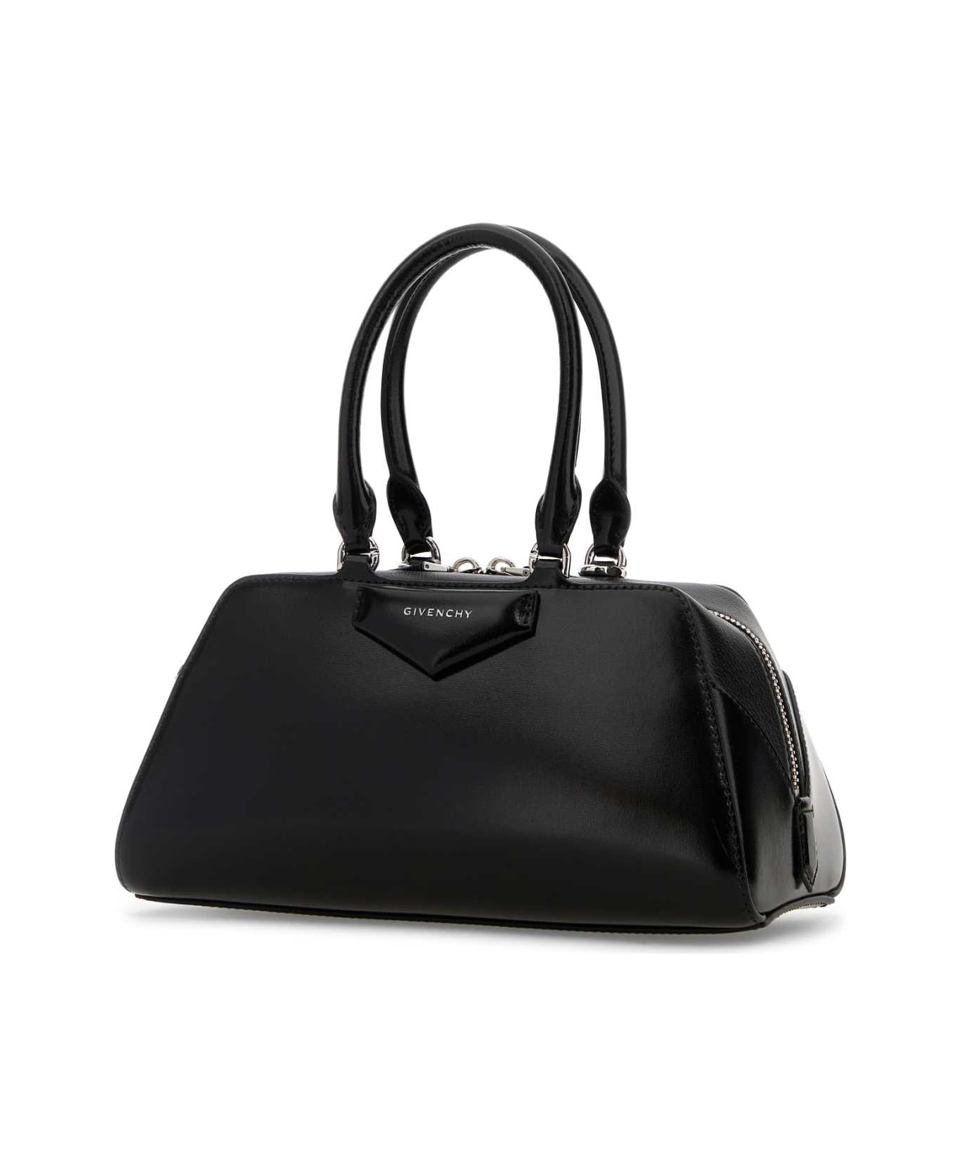 Givenchy Black Leather Small Antigona East-west Handbag - BLACK