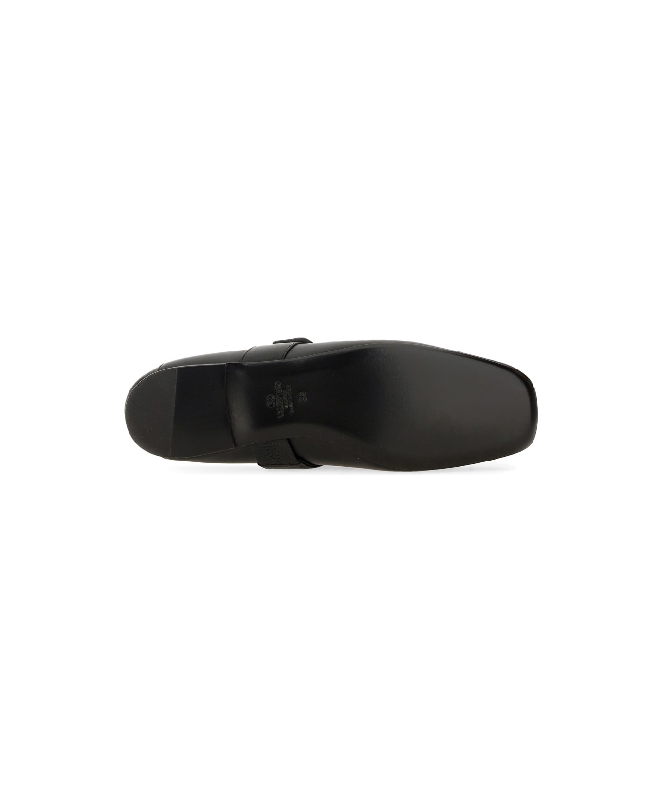 Valentino Garavani Ballerina Mary-jane Vlogo Locker - BLACK