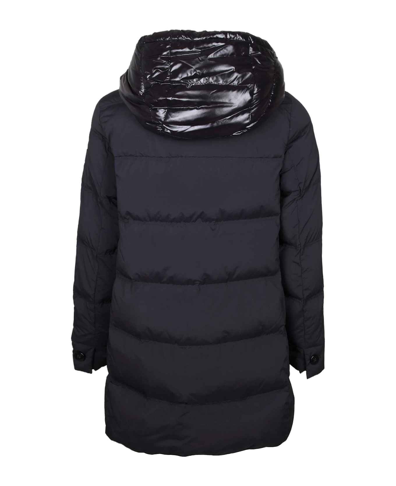 Peuterey Unix Ml Bmat Double Fabric Down Jacket Black Color - Black