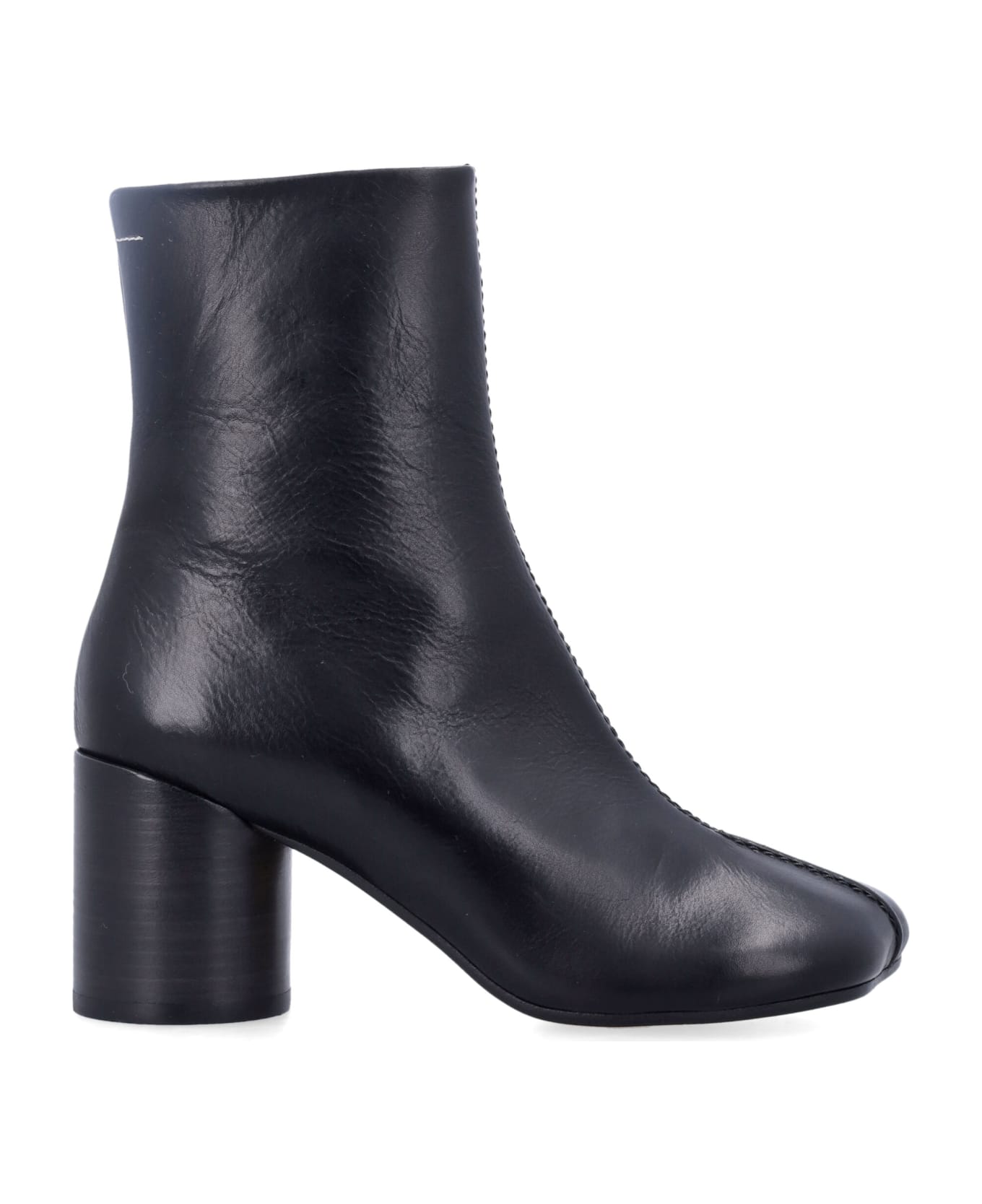 MM6 Maison Margiela Tabi Ankle Boots - BLACK