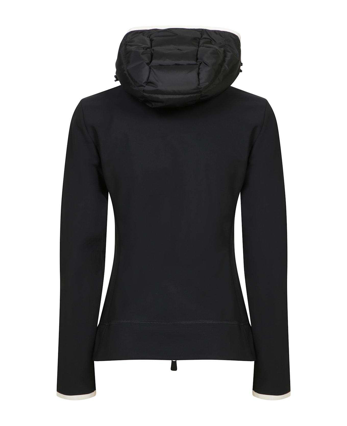 Moncler Grenoble Two-material Hooded Jacket - Black