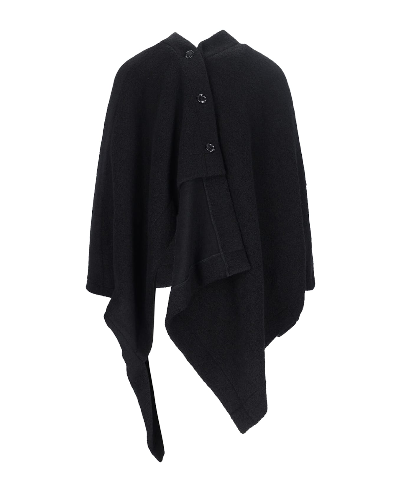 Junya Watanabe Asymmetrical Cardigan - Black  