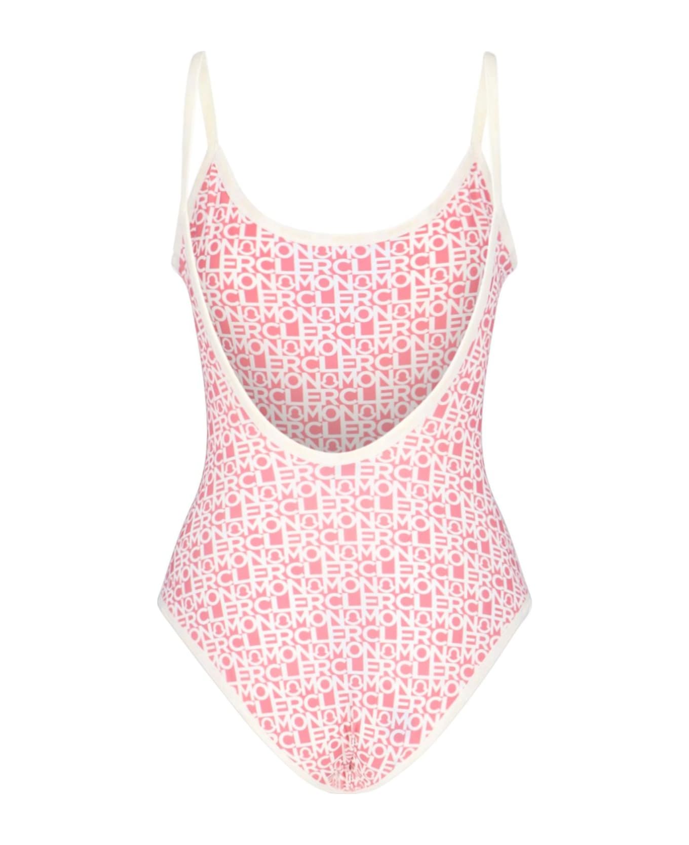 Moncler One-piece Swimsuit - Pink