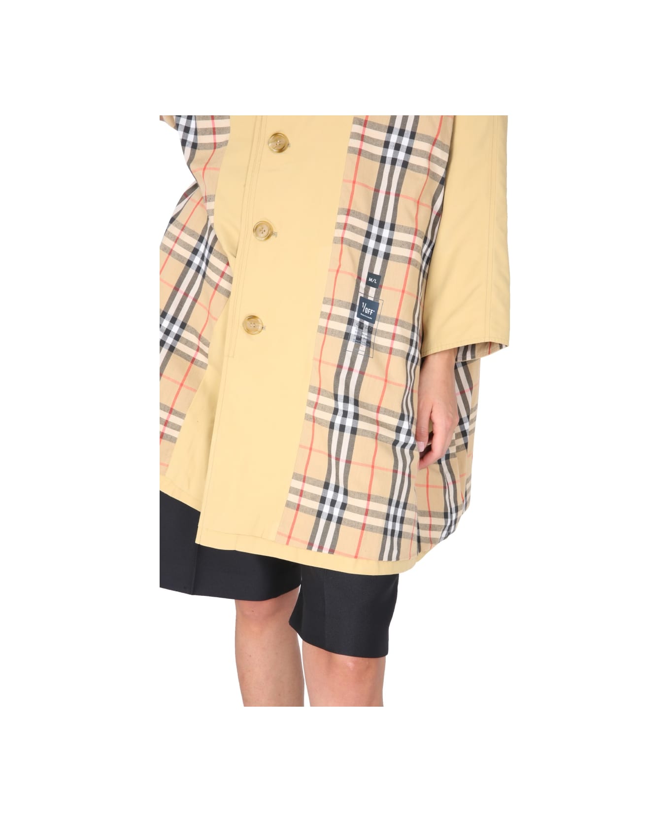 1/OFF Remade Burberry Trench - MULTICOLOUR