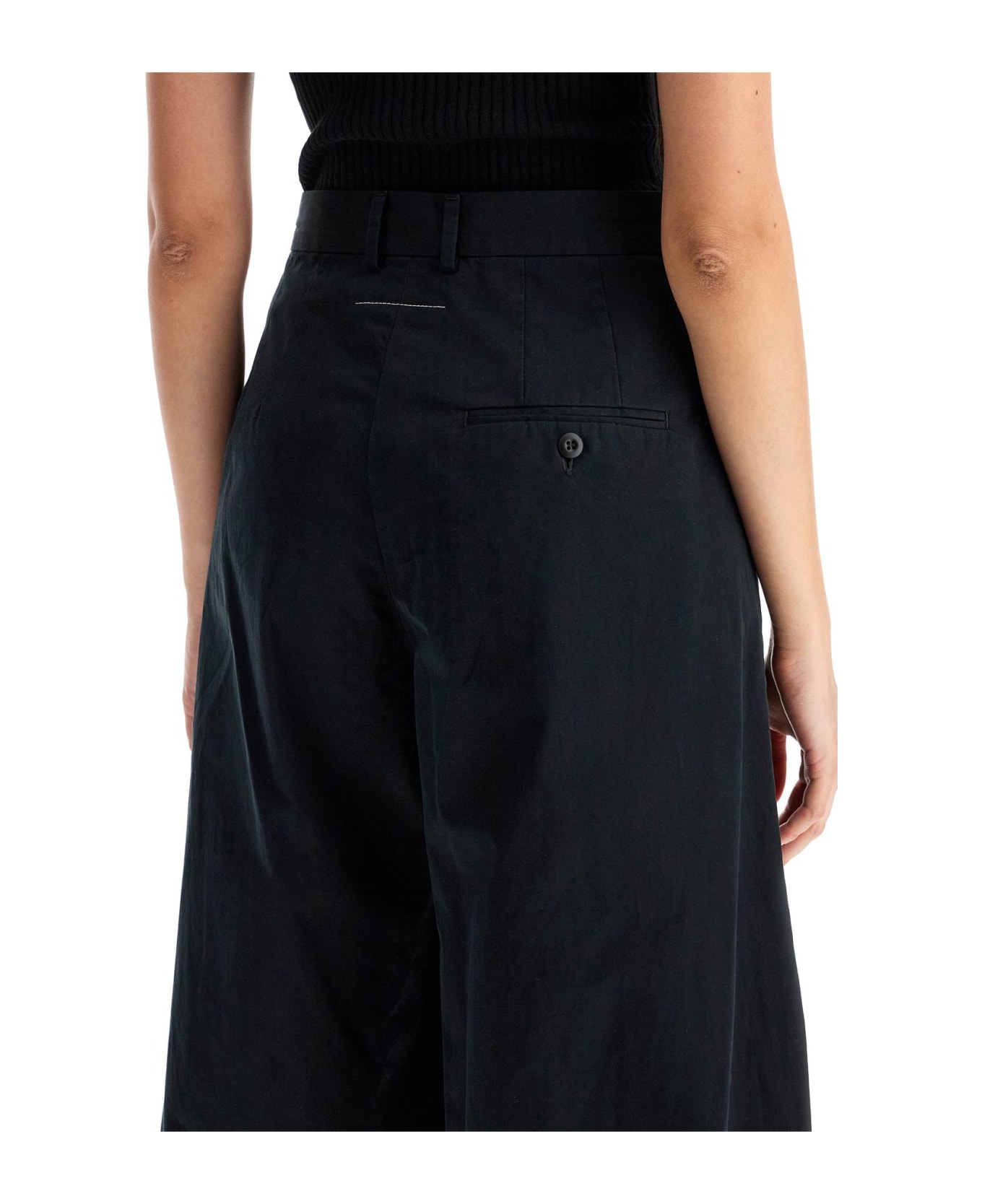 MM6 Maison Margiela Palazzo Pants - BLACK (Black)