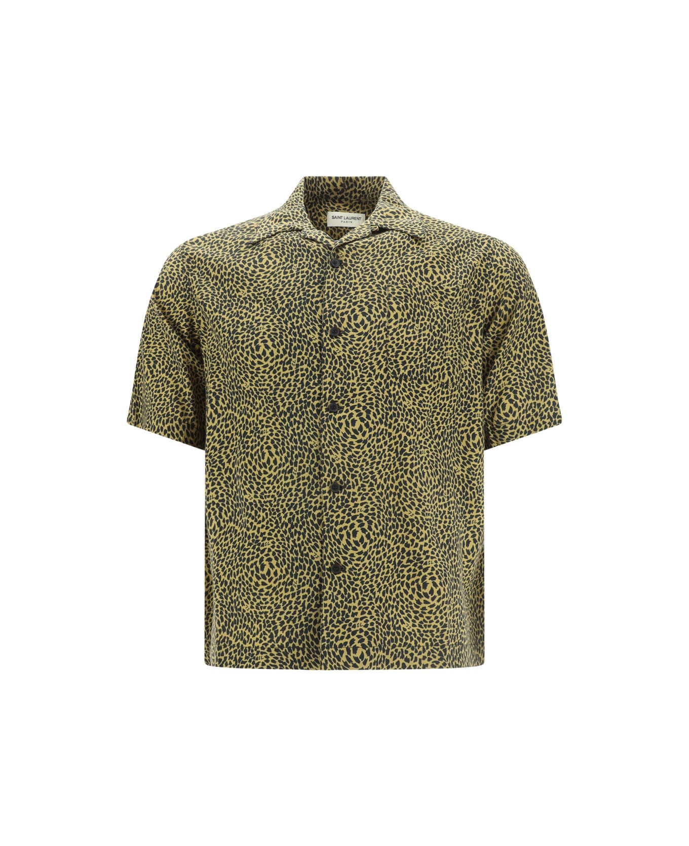 Saint Laurent Hawaii Shirt - Brown