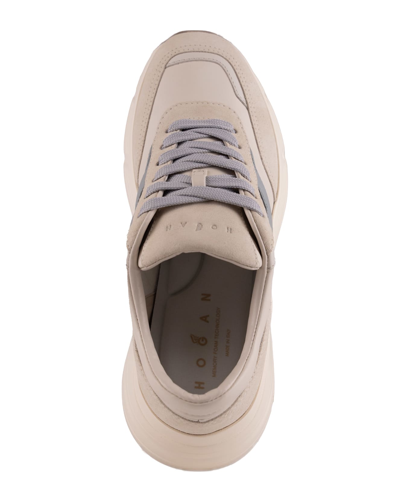 Hogan Logo Embossed Chunky Sneakers