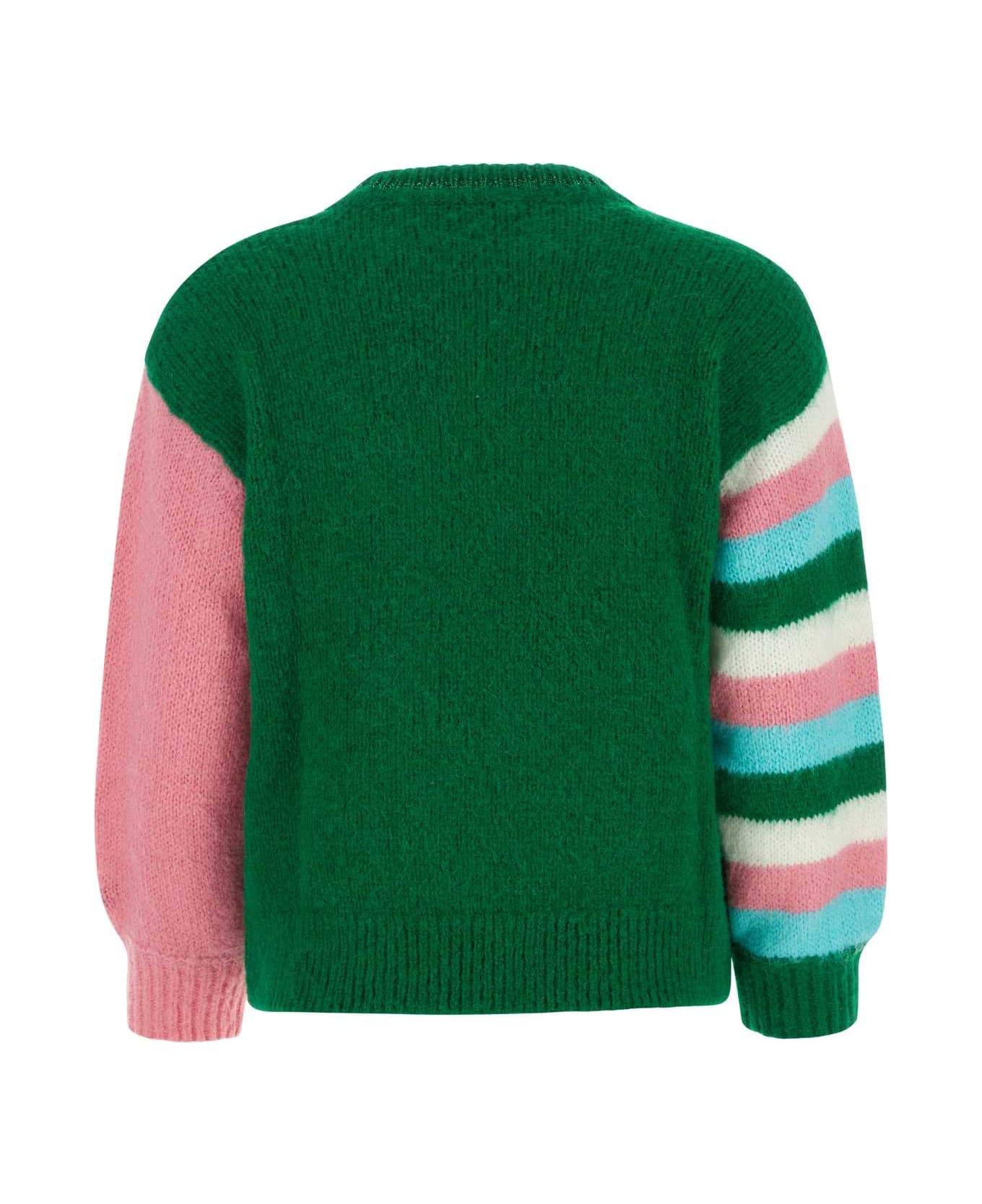 MC2 Saint Barth Green Acrylic Blend Sweater - 5721