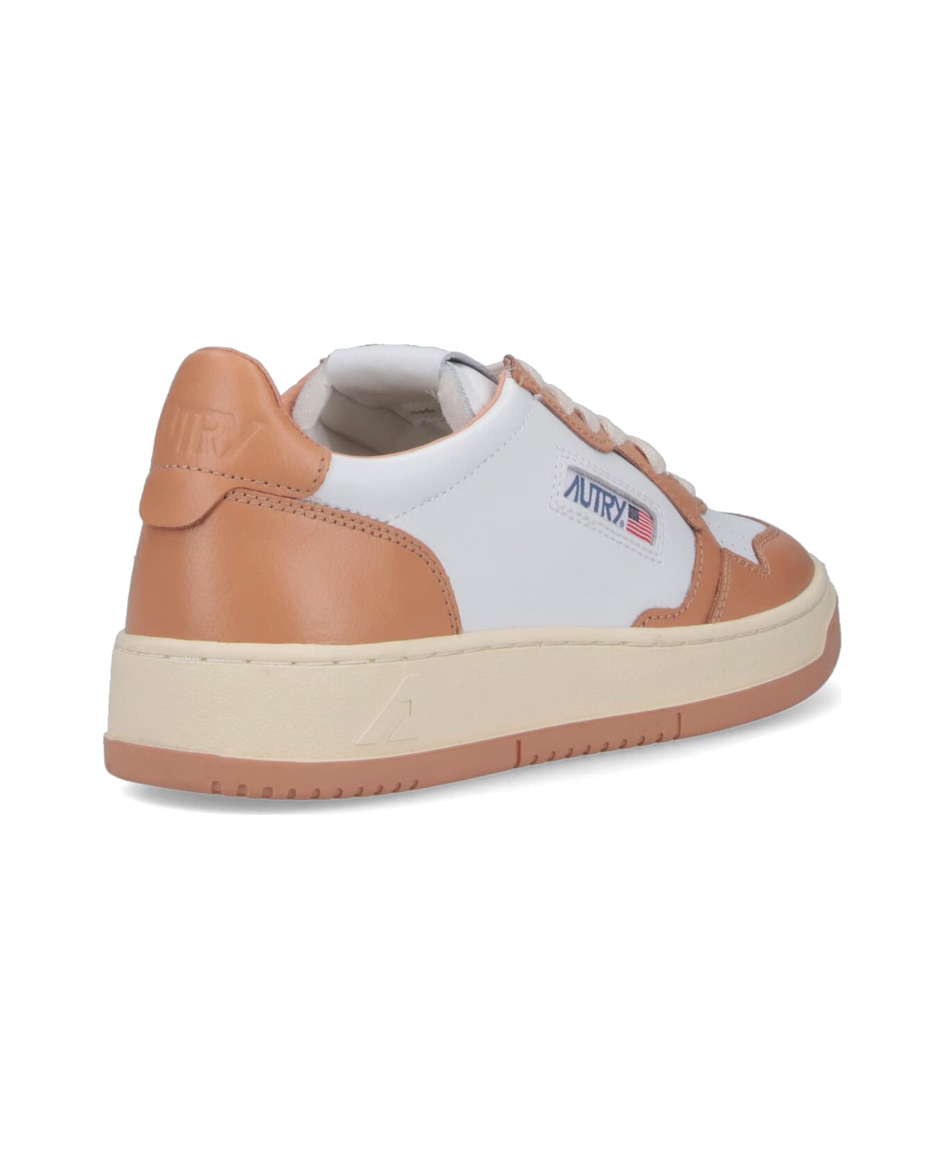 Autry "medalist" Low Sneakers - Brown