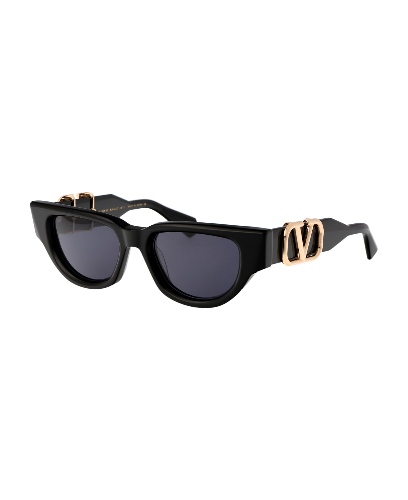 Valentino Eyewear V - Due Sunglasses - 103A BLK - GLD サングラス