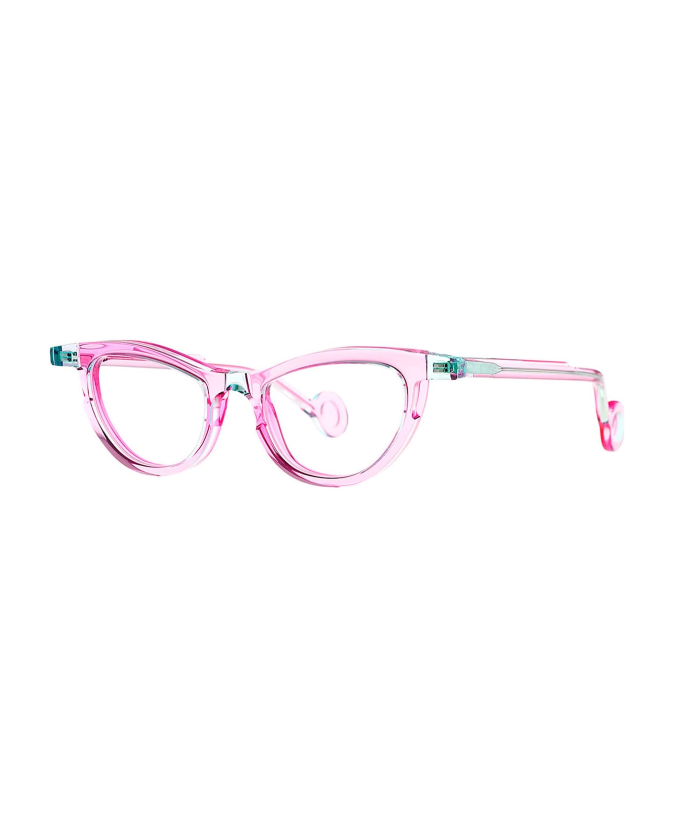Theo Eyewear Pablo - 011 Rx Glasses - pink