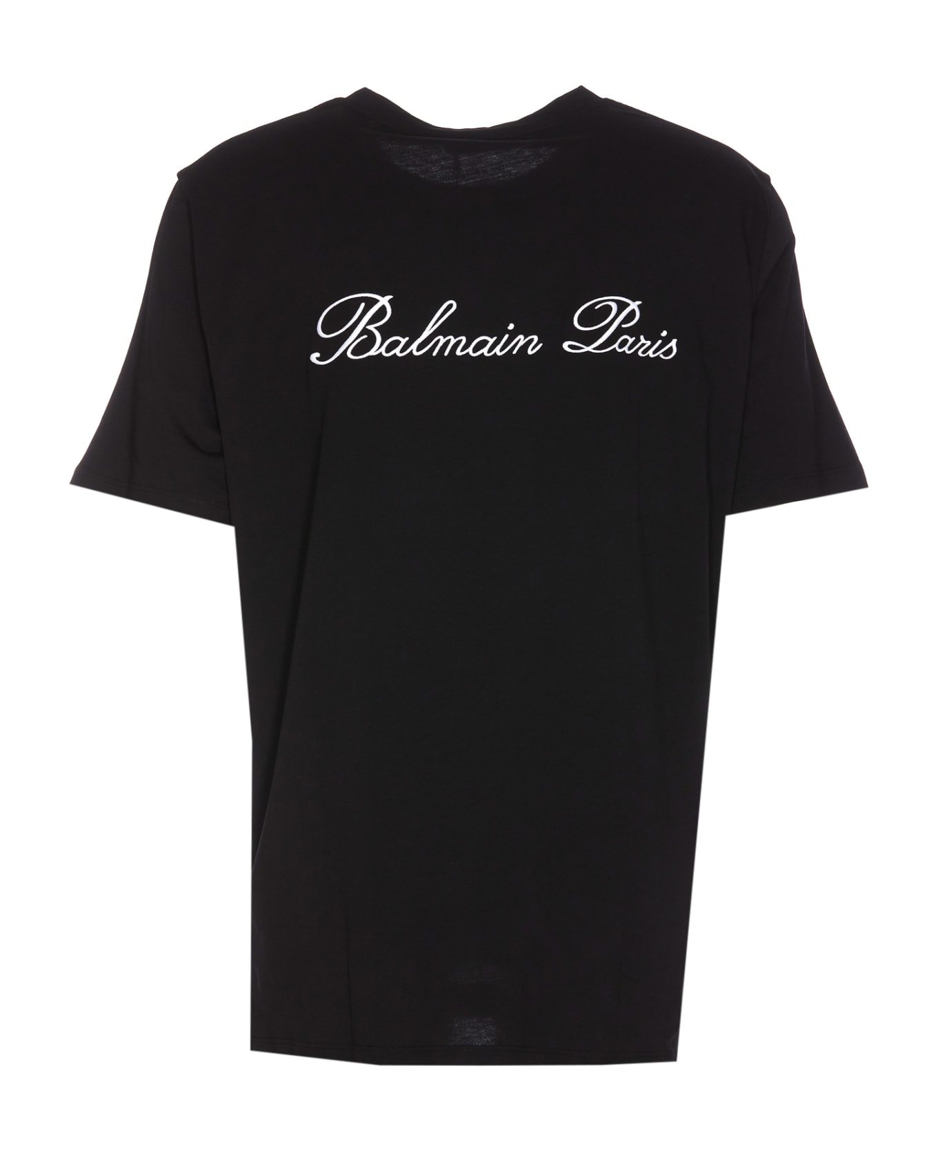 Balmain Logo T-shirt - Black シャツ
