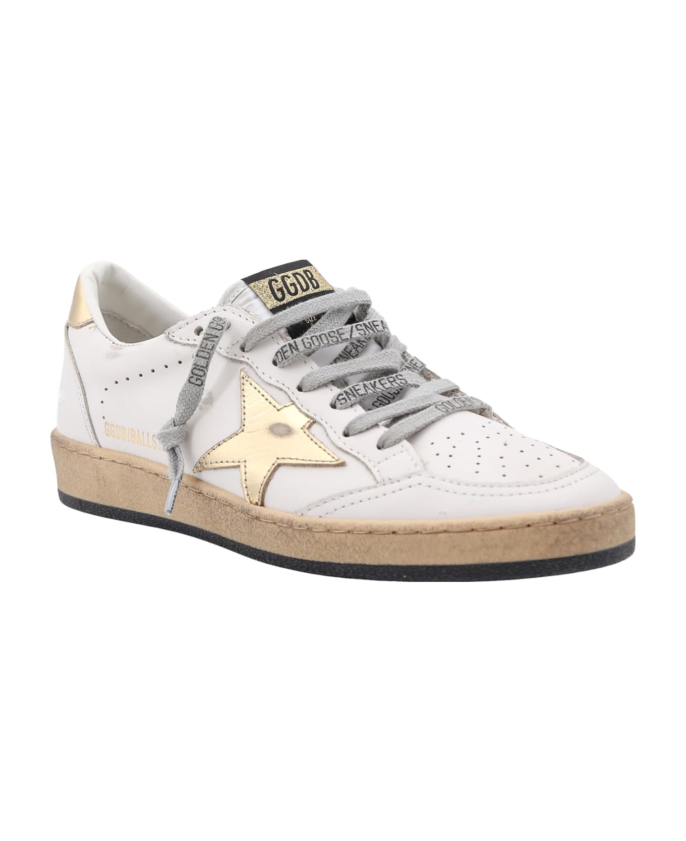 Golden Goose Ball Star Sneakers - White