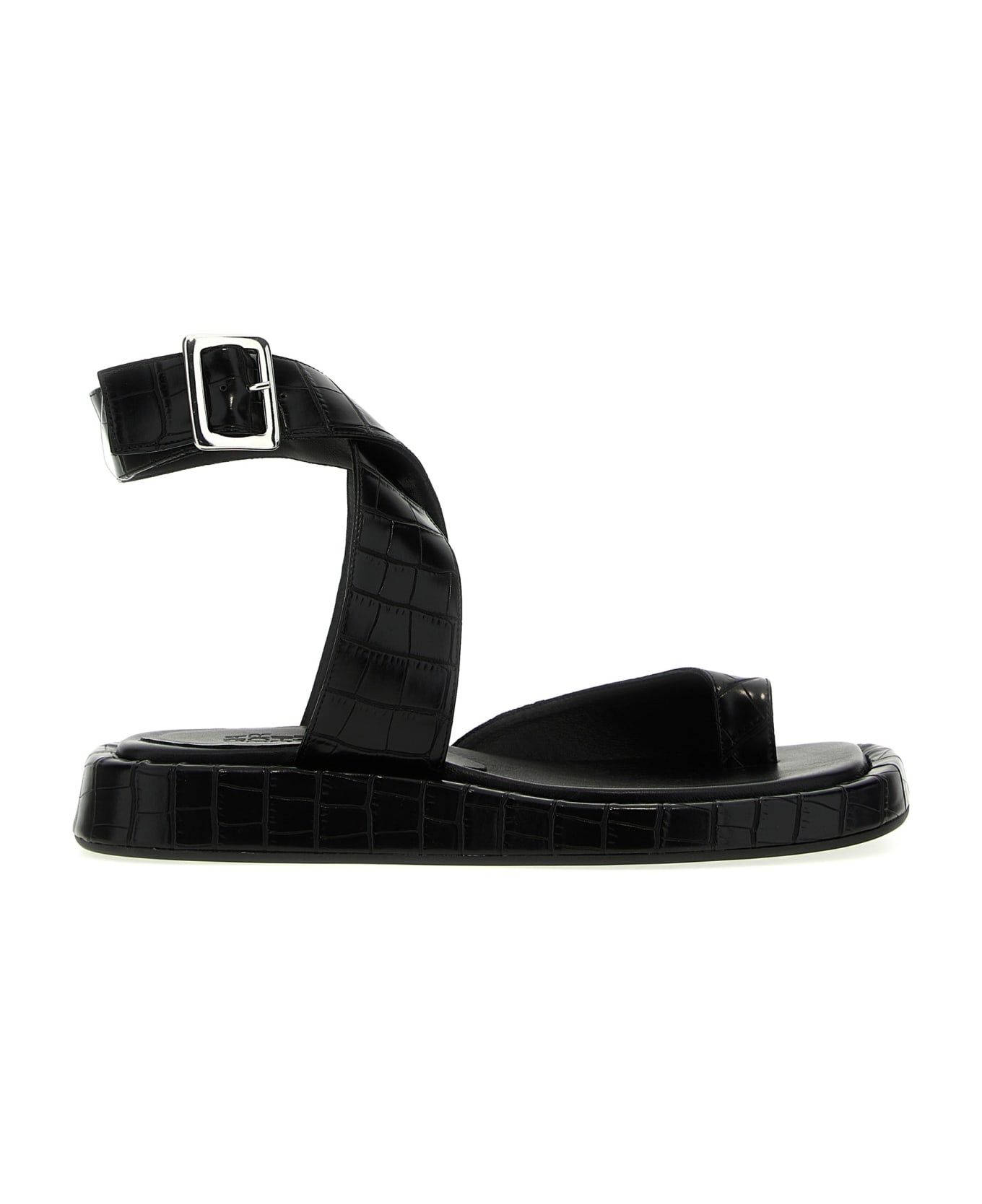 GIA BORGHINI 'roxanne' Sandals - Black  