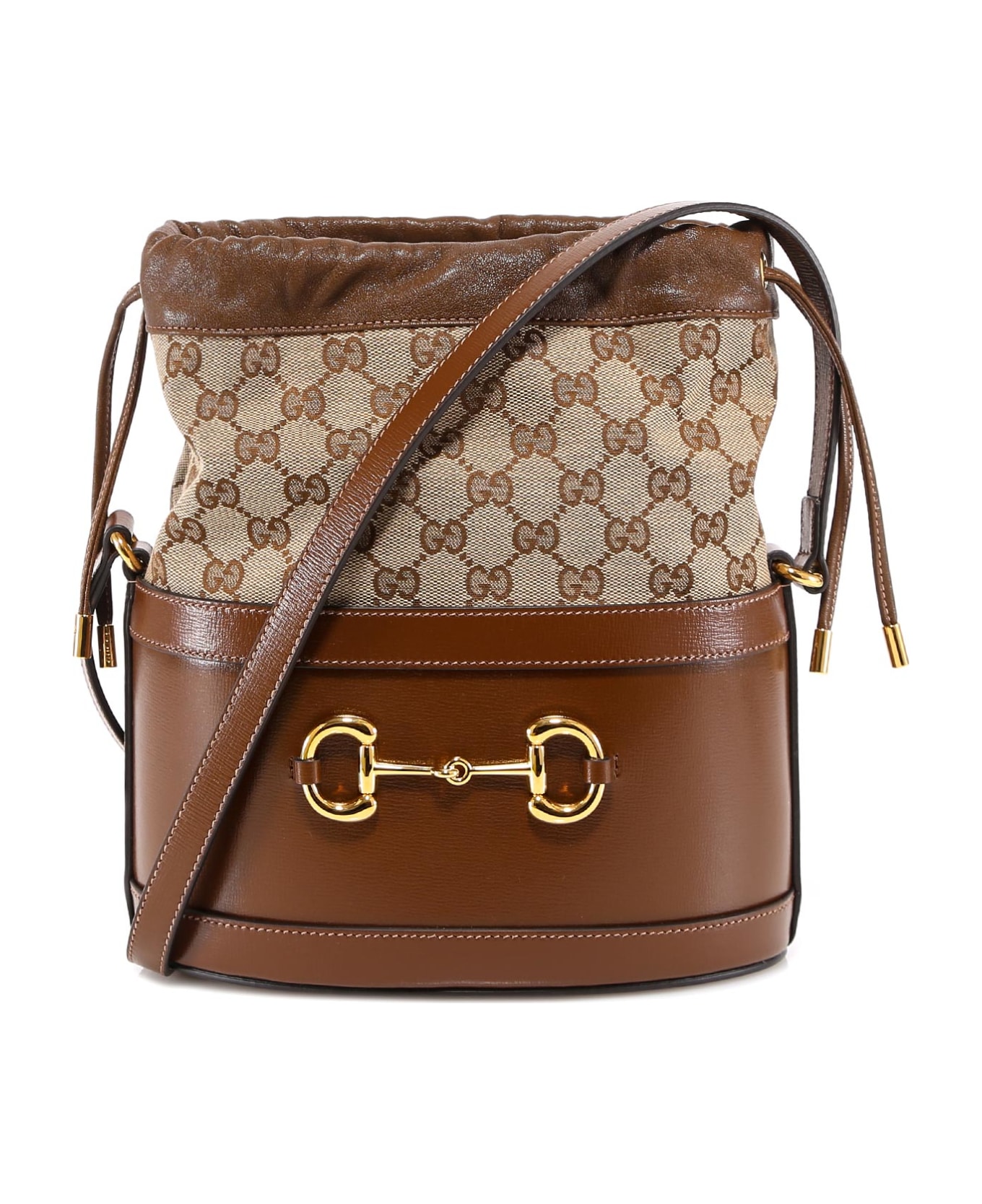 Gucci Horsebit 1955 Bucket Bag - Beige