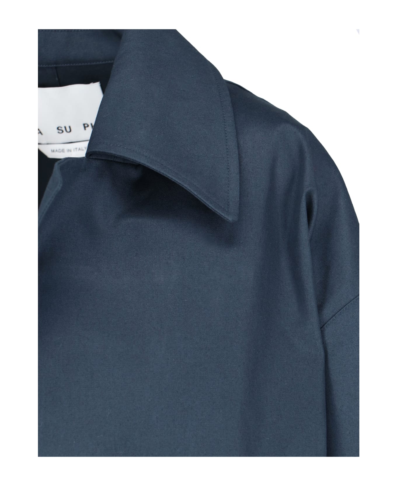 Sa Su Phi Belt Detail Jacket - Blue