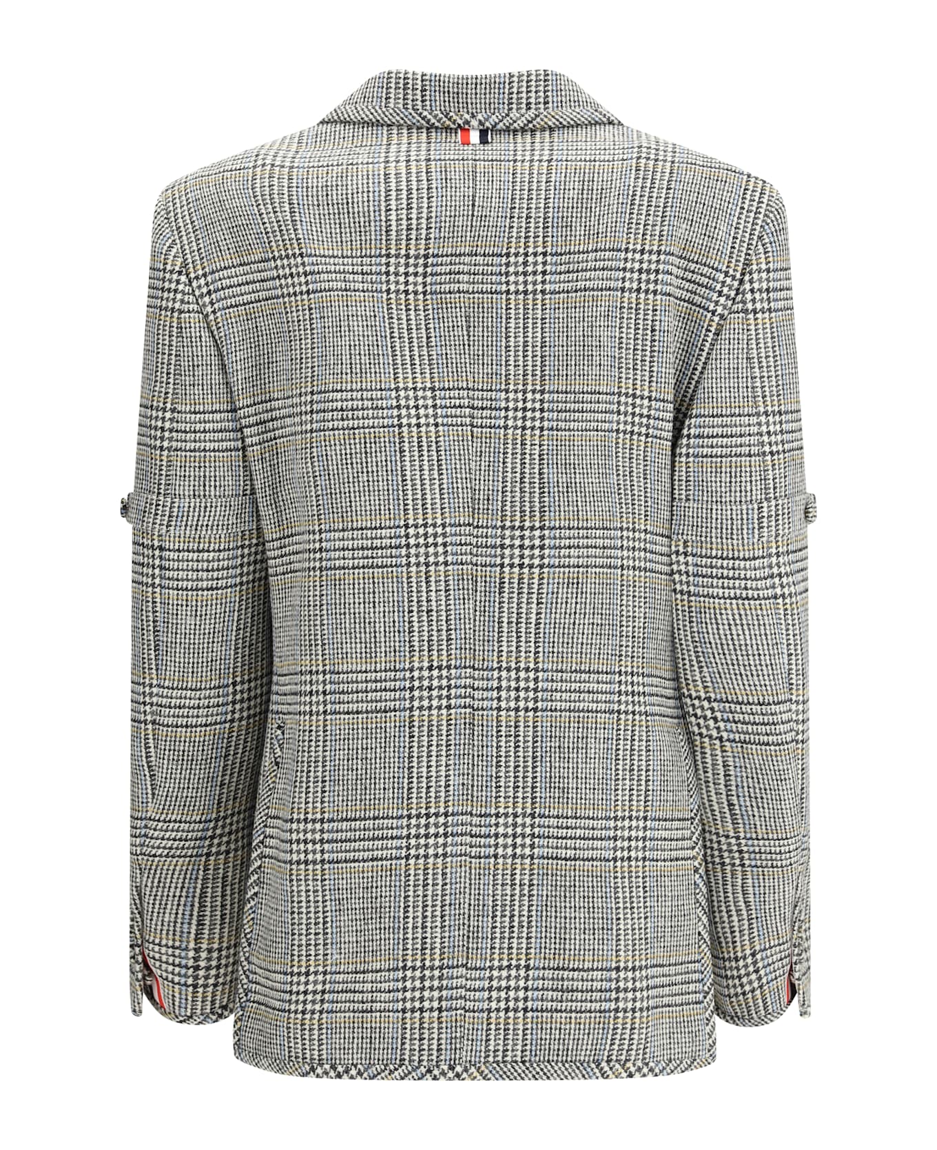 Thom Browne Prince Of Wales Wool Blazer