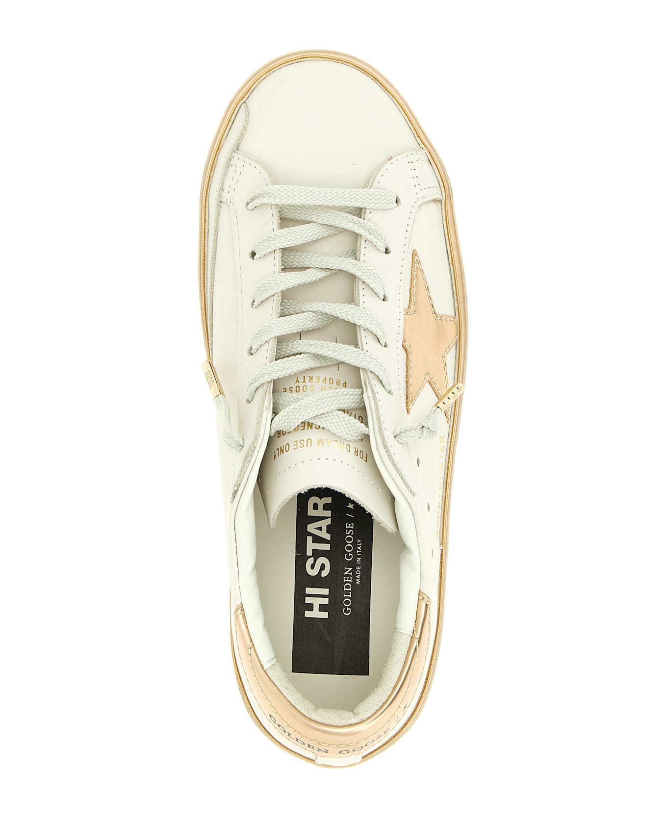 Golden Goose 'hi Star' Sneakers - Pink