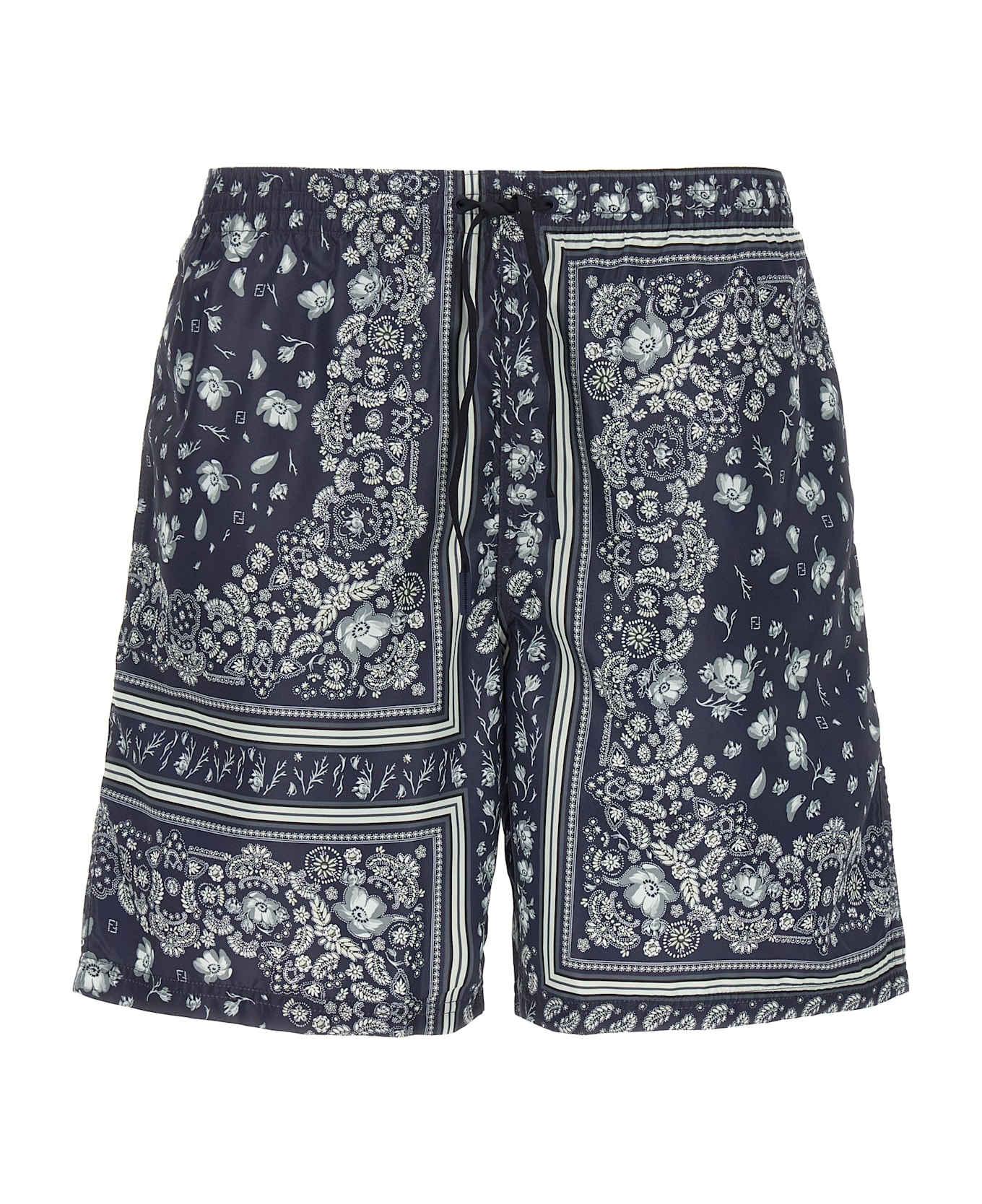 Fendi 
coral Bandana
 Swimsuit - Blue スイムトランクス