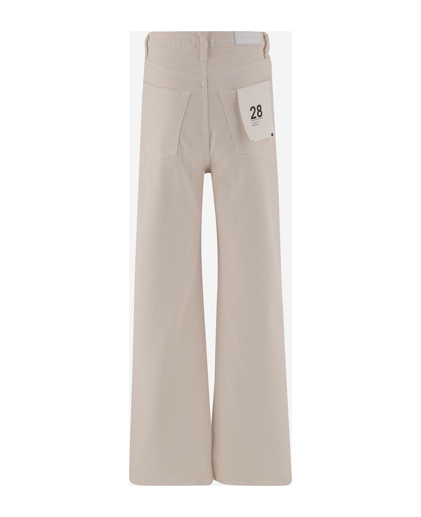 RE/DONE Stretch Cotton Pants - White