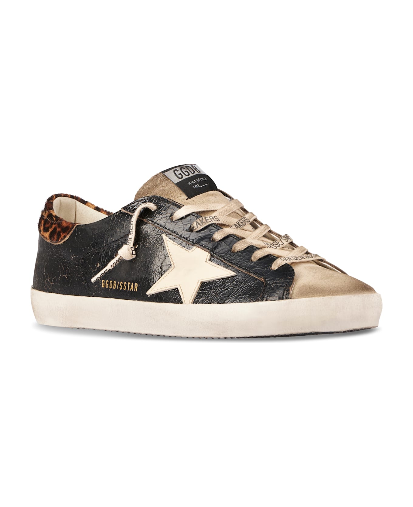 Golden Goose 'superstar' Sneakers - Black/Ivory