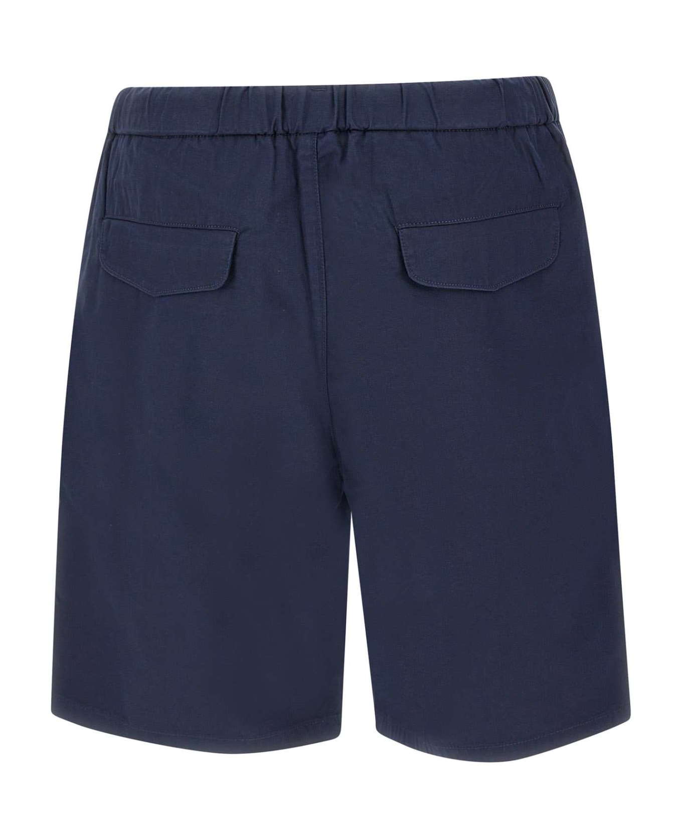 Sun 68 Shorts In Cotton - NAVY