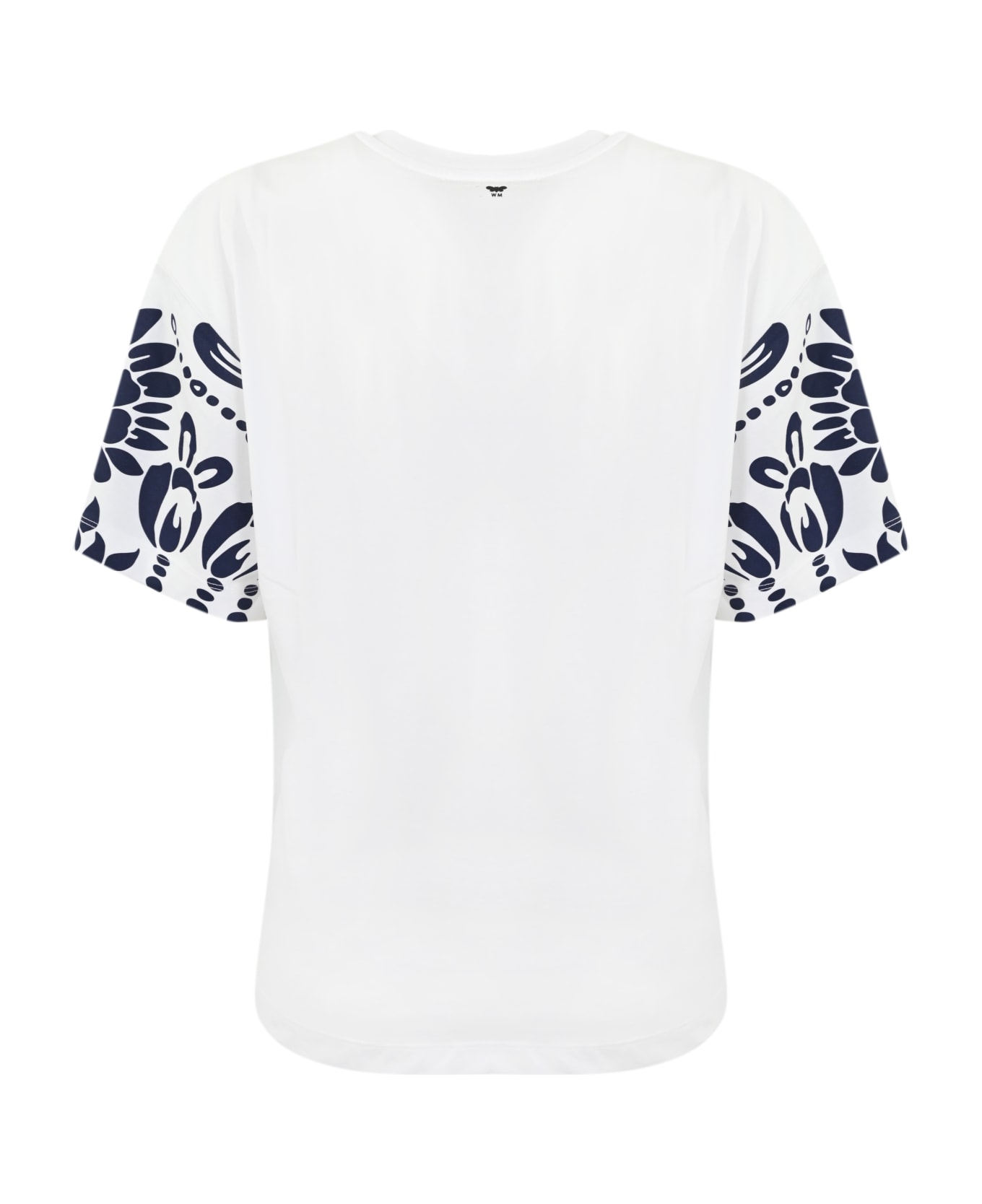 Weekend Max Mara Patterned Cotton T-shirt - FANTASIA