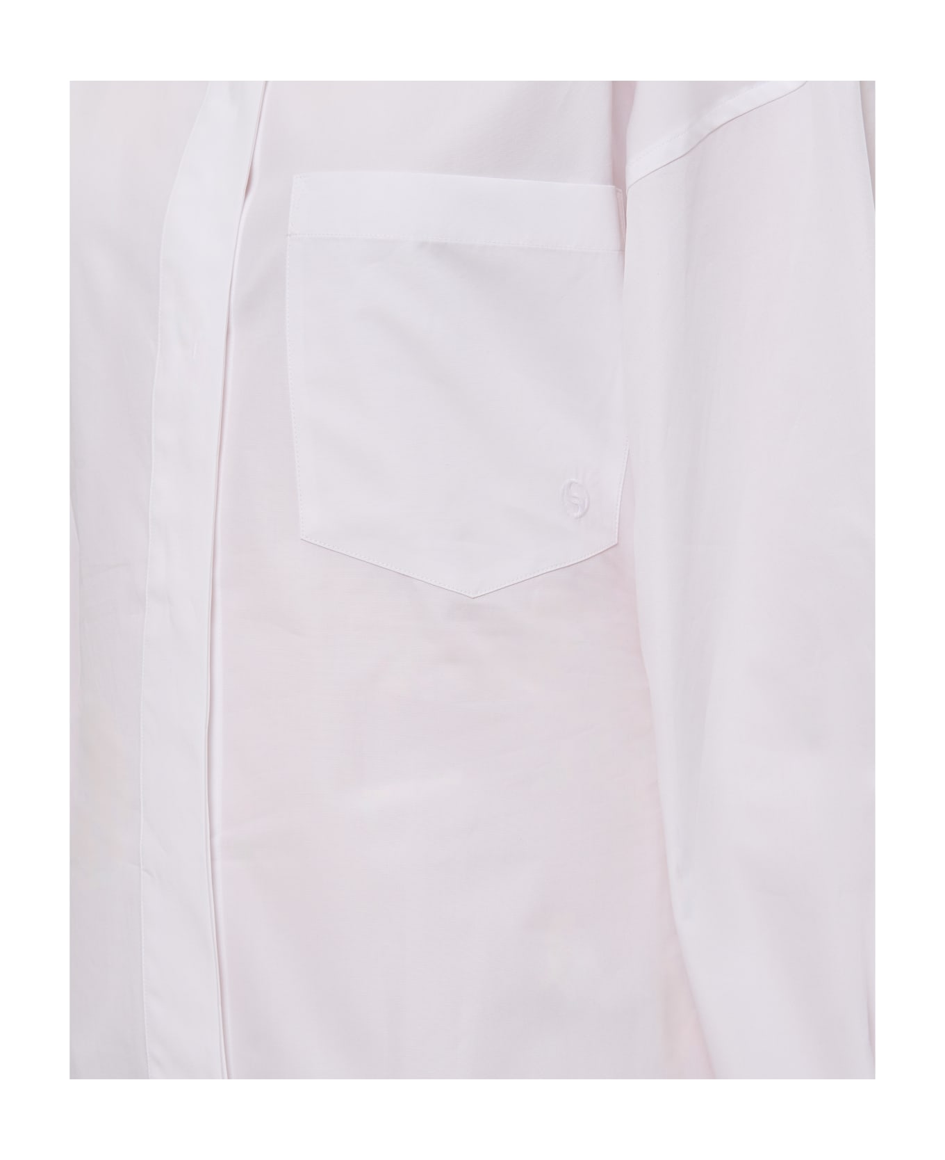 Stella McCartney Cotton Shirt Dress - White ワンピース＆ドレス