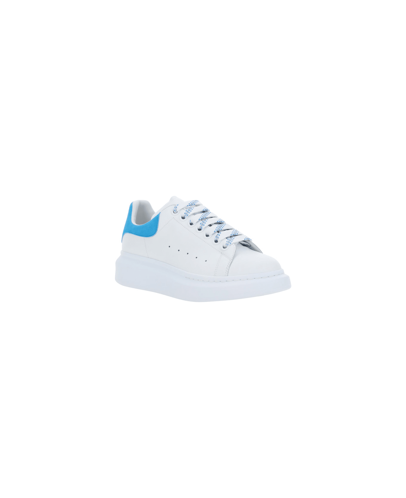 Alexander McQueen Sneakers - White/new cerul.blue