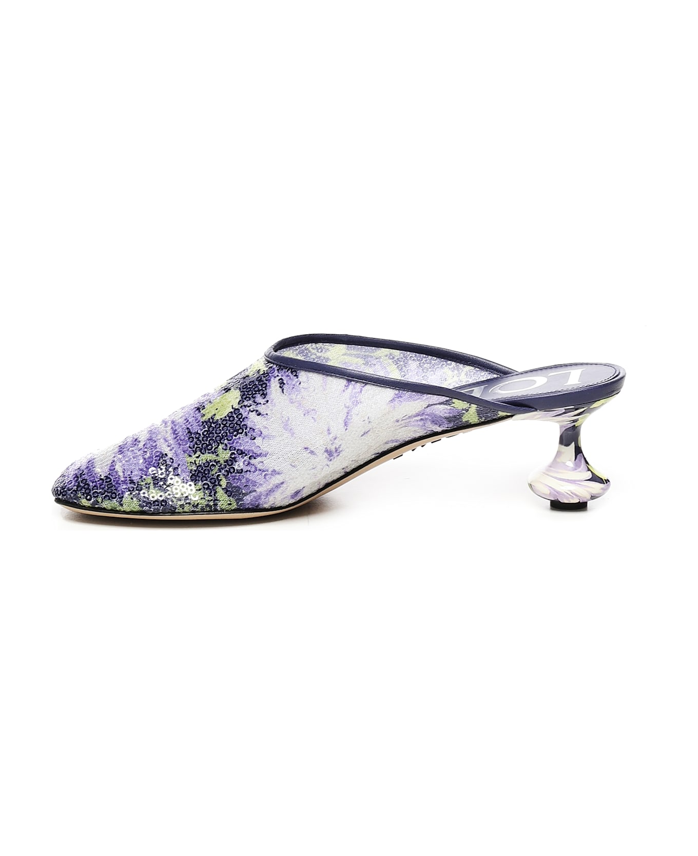 Loewe Sequined Toy Sabot - Purple