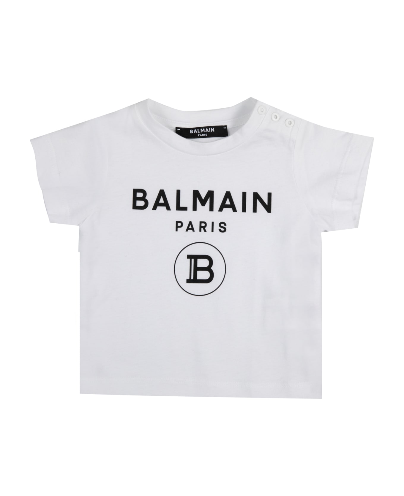 Balmain Cotton T-shirt - White Tシャツ＆ポロシャツ