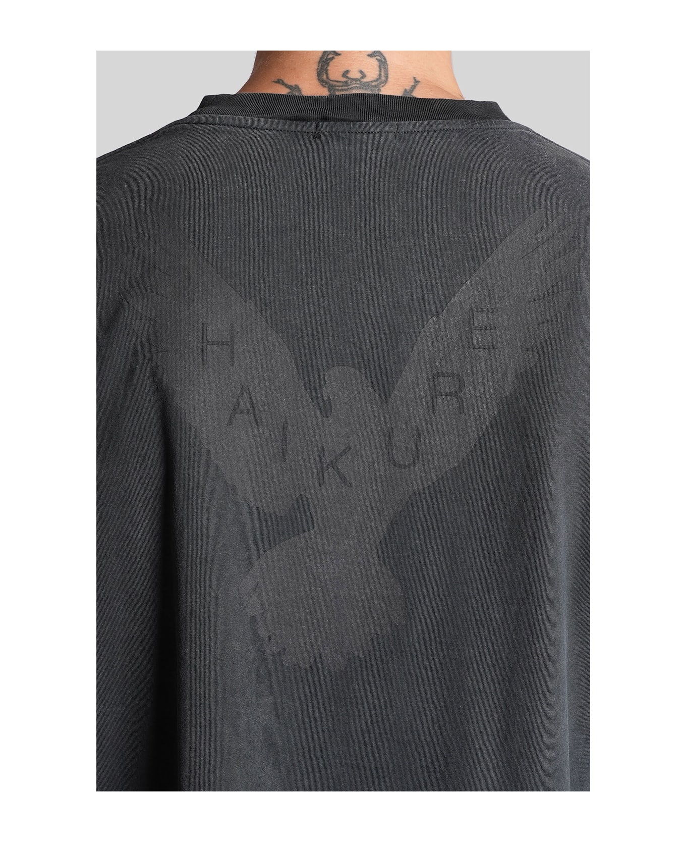 Haikure Kevin Sweatshirt In Grey Cotton - grey