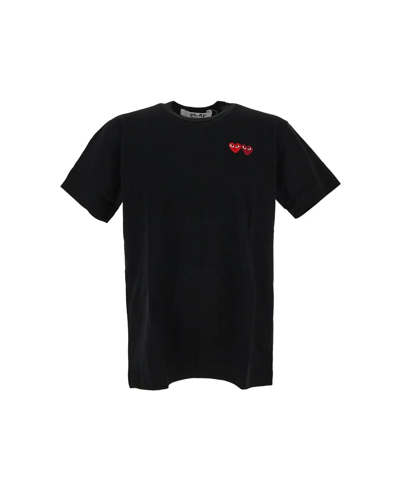 Comme des Garçons Play Cotton T-shirt - BLACK