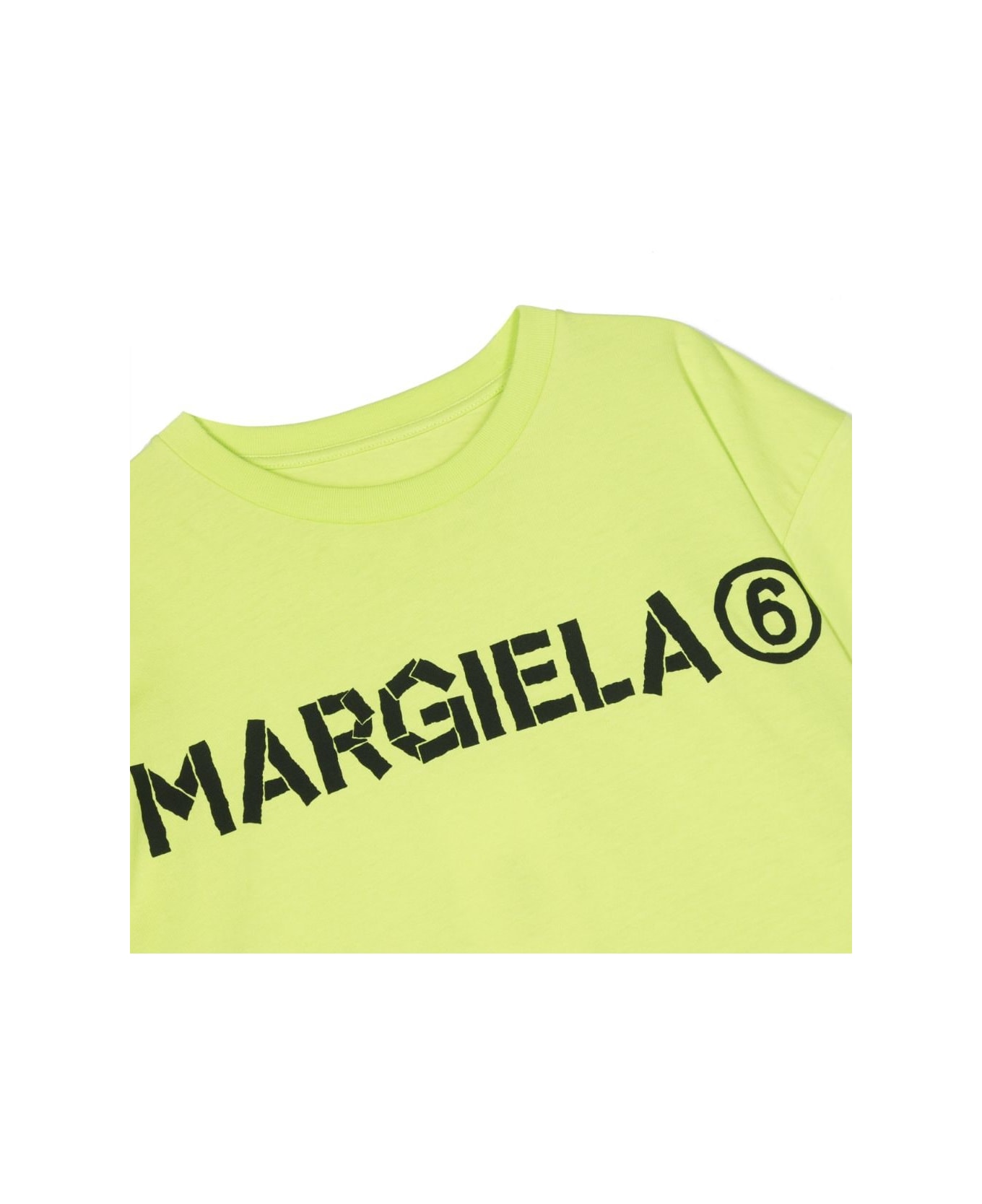MM6 Maison Margiela Mm6t65u T-shirt - Slime Green
